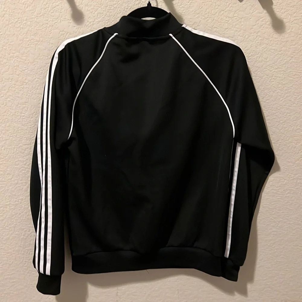 Adidas Track Suit Jacket Small white stripes